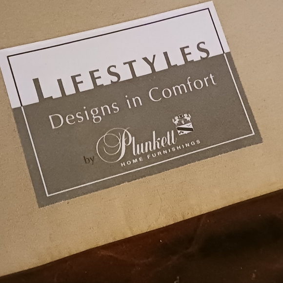 Plunkett Leather & Wood Couch - Picture 3 of 16